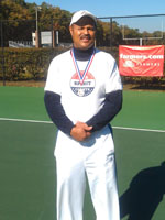 Hedgepeth following the HRA girls tennis team state championship win.