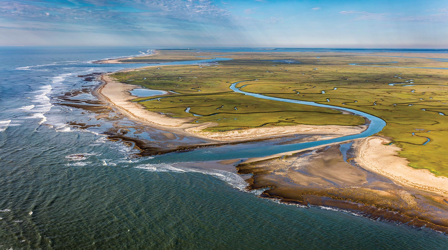Photo of Wreck and Ship Shoal Islands courtesy of Gordon Campbell, AtAltitudeGallery.com