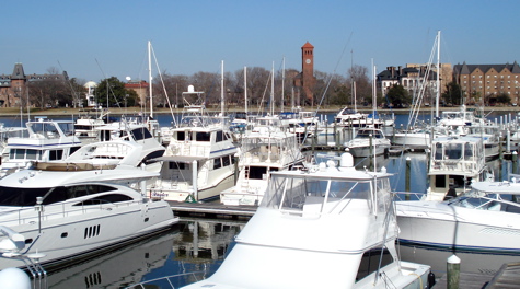 Hampton marina