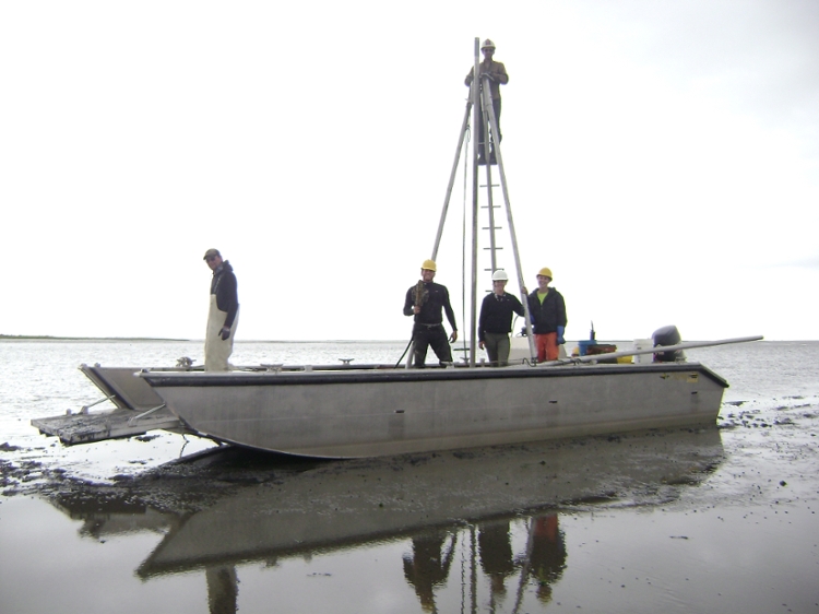 Vibracoring on the Peregrination