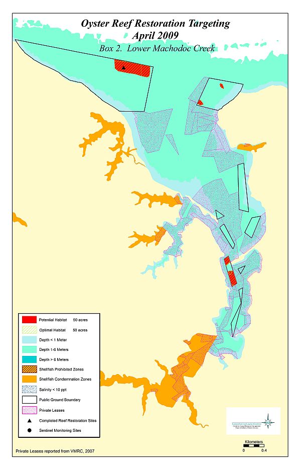 Lower Machodoc Creek
